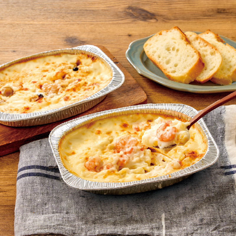 帝国ホテルキッチン 海老グラタン＆チキンドリアセット