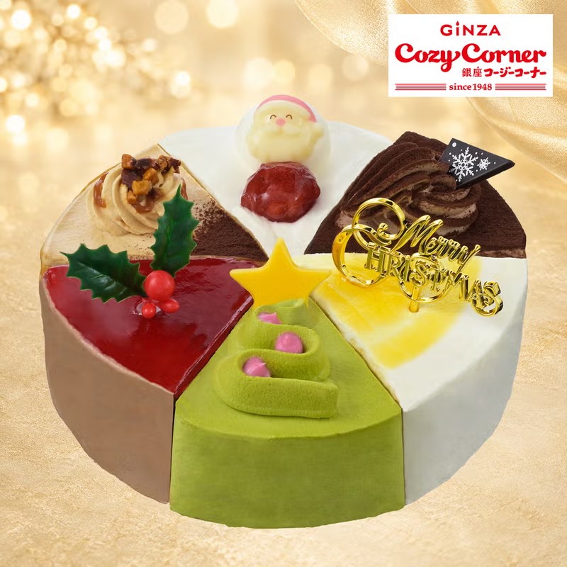 6つのクリスマスアソート