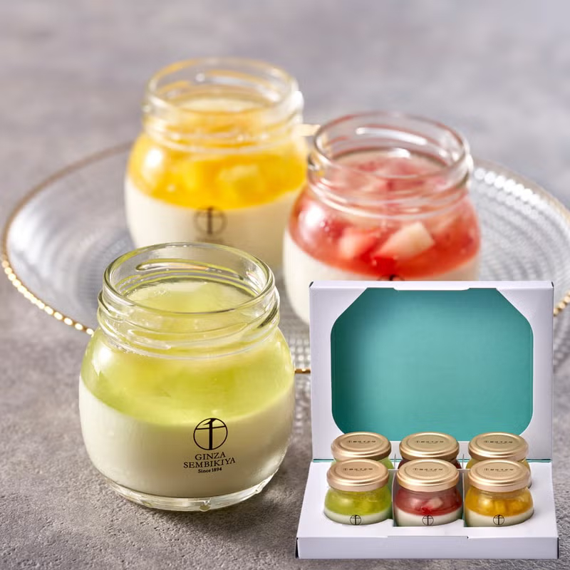 「銀座千疋屋」銀座フルーツ杏仁詰合せ