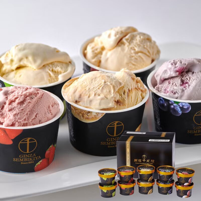 「銀座千疋屋」銀座プレミアムアイス