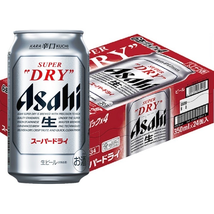東京都内限定配送】【送料込み】アサヒ スーパードライ350ml 24本入 1